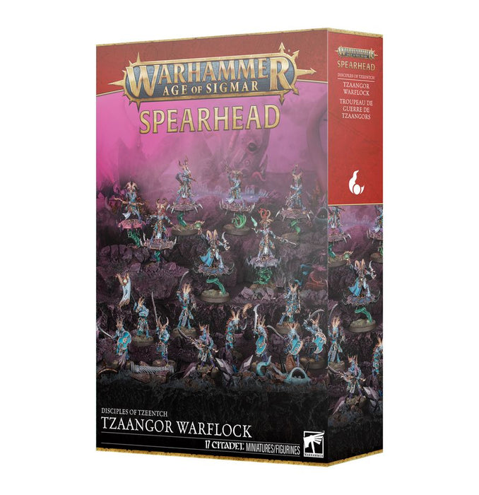 Warhammer Age of Sigmar Spearhead Disciples of Tzeentch: Tzaangor Warflock