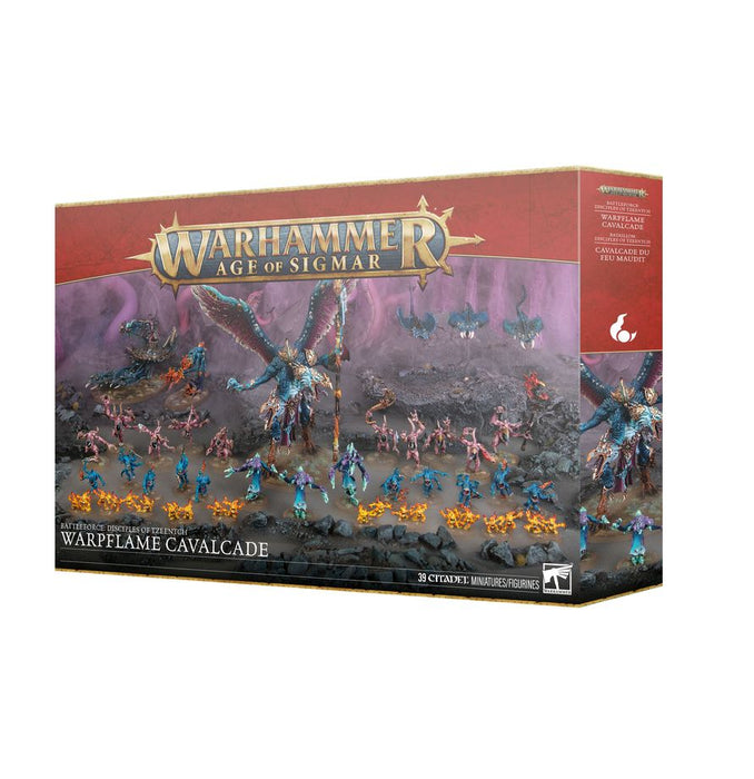 Warhammer Age of Sigmar Battleforce Disciples of Tzeentch: Warpflame Cavalcade