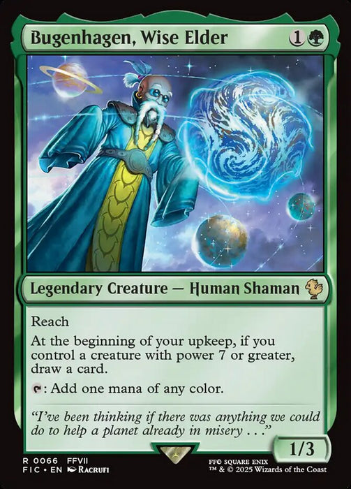 Bugenhagen, Wise Elder - Legendary - Surge Foil (Foil)