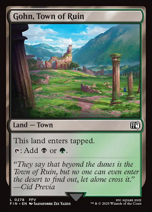 Gohn, Town of Ruin (Foil)