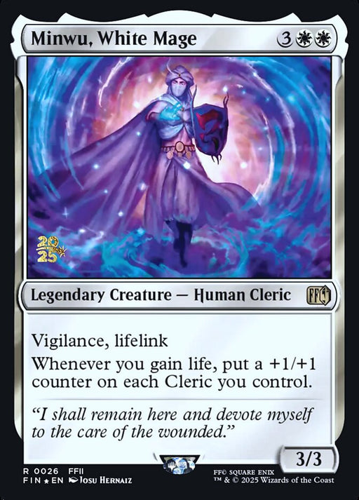 Minwu, White Mage - Legendary (Foil)