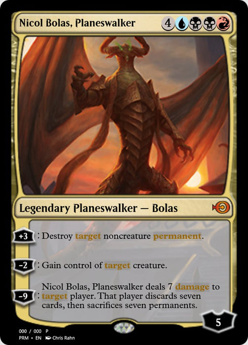 Nicol Bolas, Planeswalker (Foil)