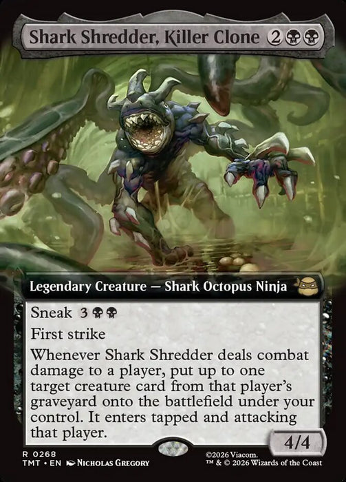 Shark Shredder, Killer Clone - Extended Art - Legendary