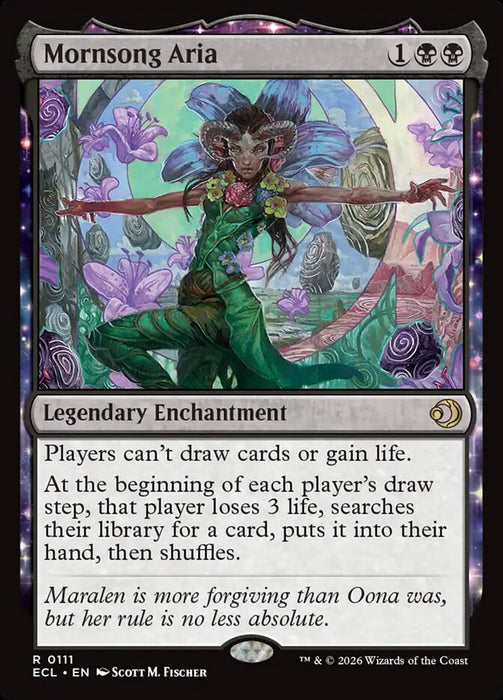 Mornsong Aria - Enchantment - Legendary (Foil)