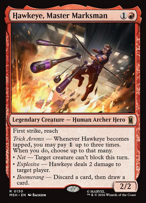 Hawkeye, Master Marksman - Legendary (Foil)