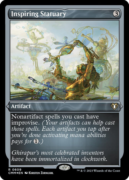 Inspiring Statuary - Etched - Inverted - Etched (Foil)
