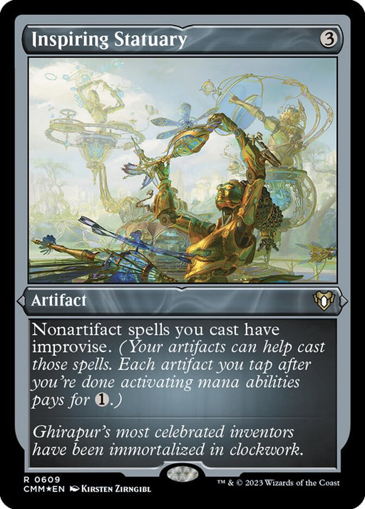 Inspiring Statuary - Etched - Inverted - Etched (Foil)