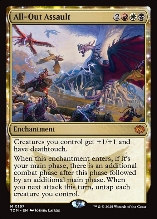 All-Out Assault - Enchantment (Foil)
