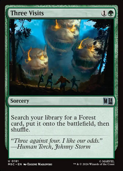 Three Visits - Surge Foil