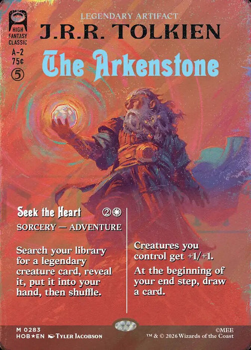 The Arkenstone // Seek the Heart - Borderless - Surge Foil (Foil)