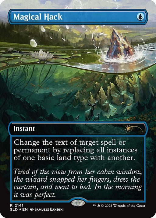 Magical Hack - Borderless - Full Art - Inverted (Foil)