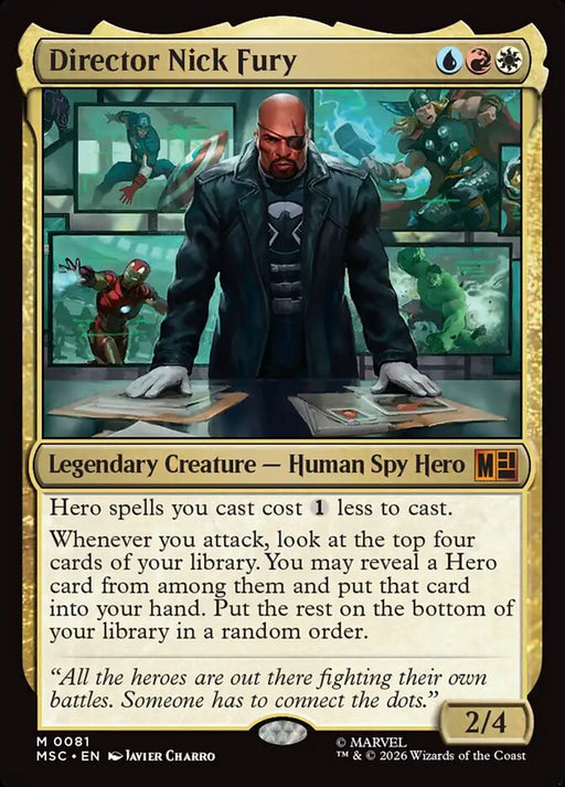 Director Nick Fury - Legendary - Surge Foil (Foil)