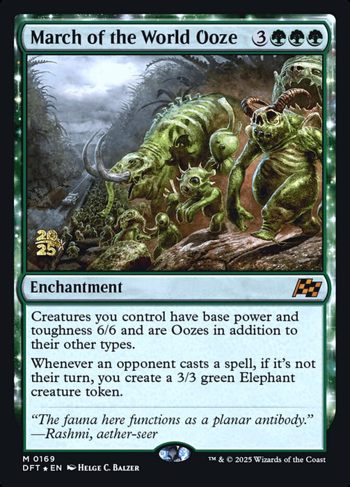 March of the World Ooze - Enchantment (Foil)