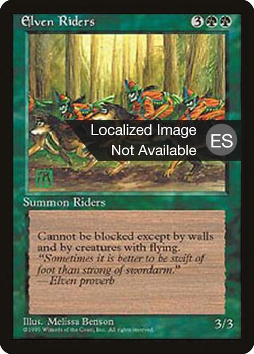 Jinetes élficos - Elven Riders