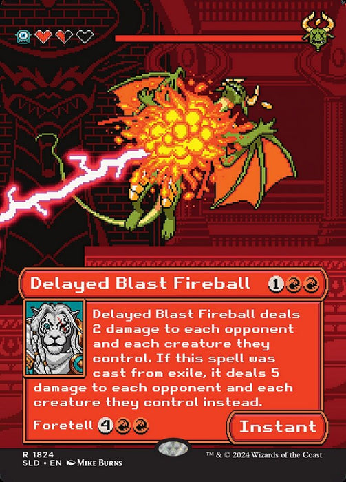Delayed Blast Fireball - Borderless - Full Art
