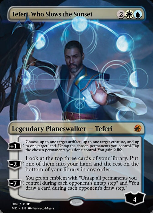 Teferi, Who Slows the Sunset (Foil)