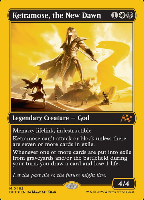 Ketramose, the New Dawn - Legendary - Inverted (Foil)
