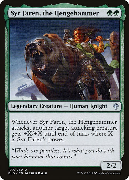 Syr Faren, the Hengehammer - Legendary