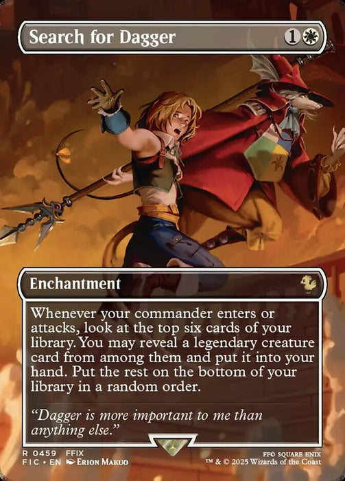 Search for Dagger - Borderless - Enchantment - Inverted
