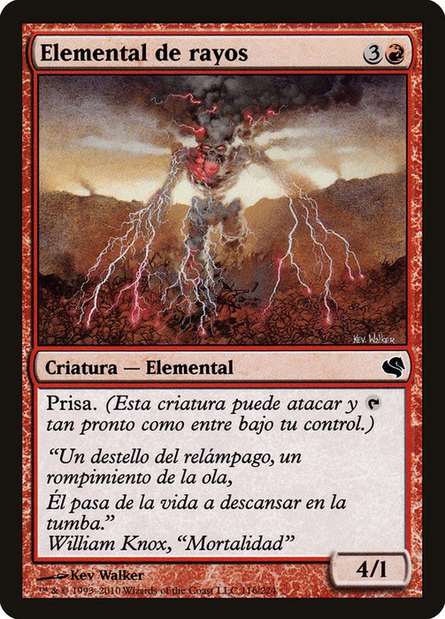 Elemental de rayos - Lightning Elemental