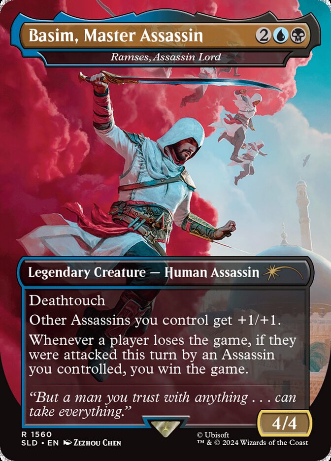 Basim, Master Assassin - Ramses, Assassin Lord - Borderless - Full Art ...