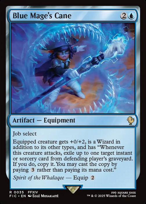 Blue Mage's Cane - Surge Foil