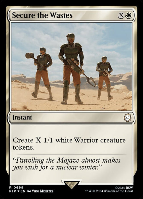 Secure the Wastes - Surge Foil (Foil)