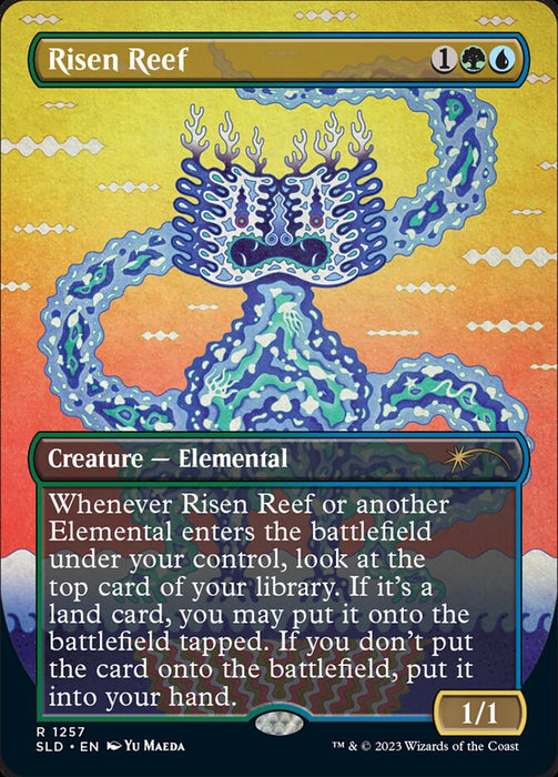 Risen Reef - Borderless - Full Art