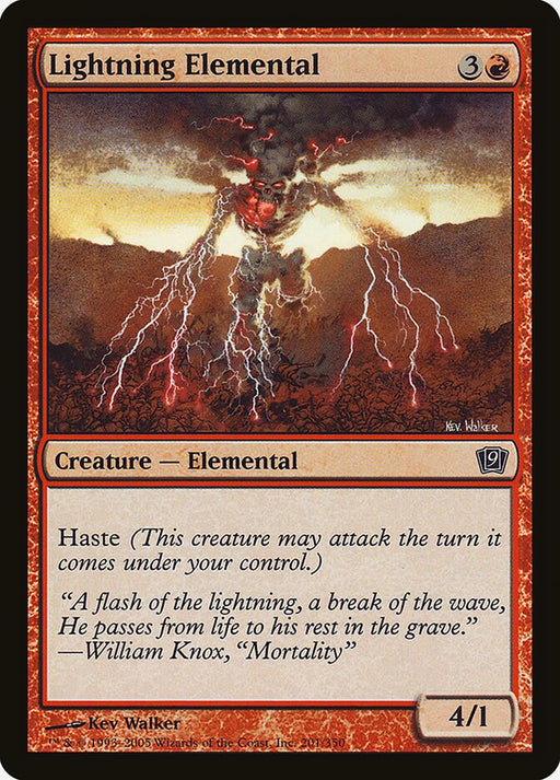 Lightning Elemental (Foil)