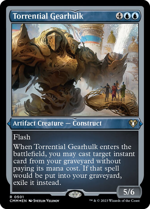 Torrential Gearhulk - Etched - Inverted - Etched (Foil)