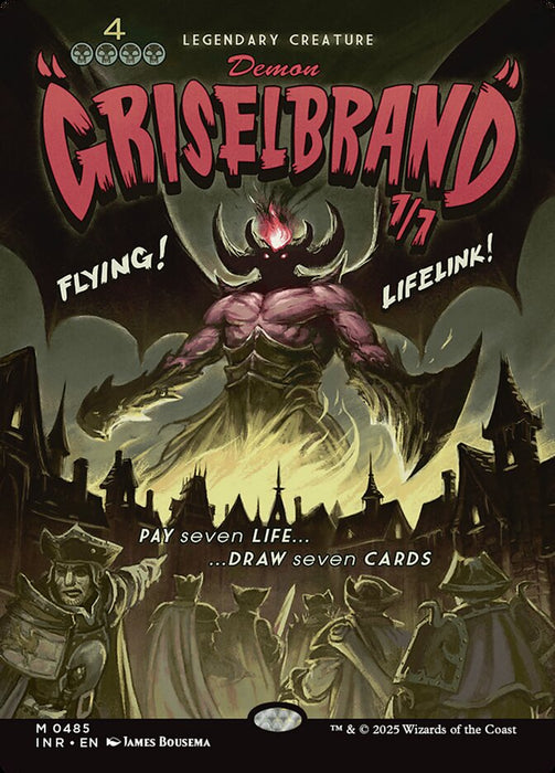 Griselbrand - Borderless - Full Art - Showcase- Legendary