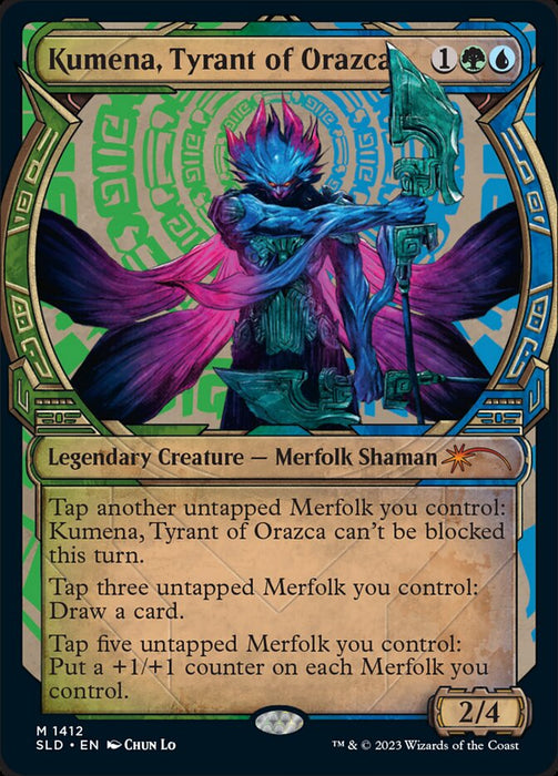 Kumena, Tyrant of Orazca - Showcase - Legendary