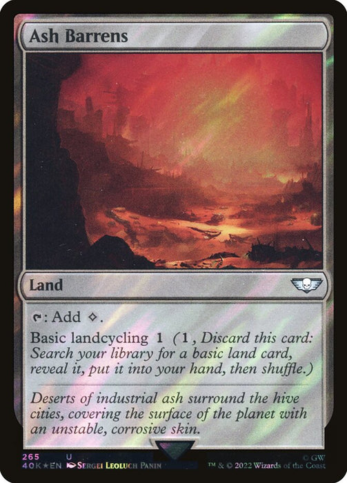 Ash Barrens - Surge Foil (Foil)