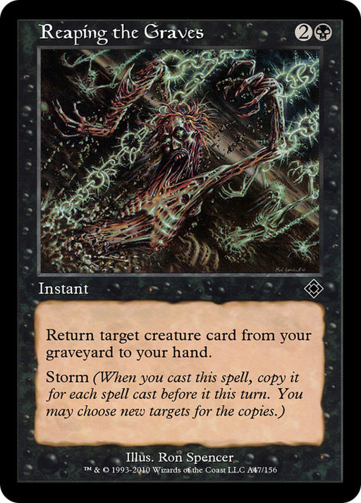 Reaping the Graves - Retro Frame