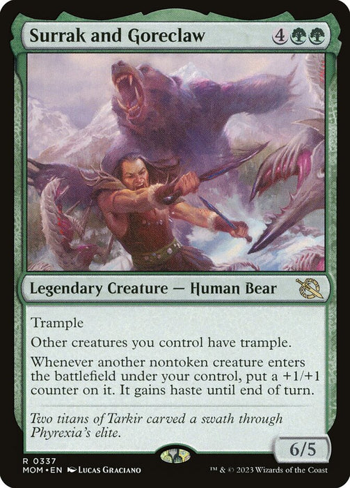 Surrak and Goreclaw - Legendary (Foil)