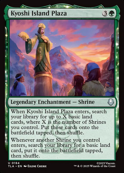 Kyoshi Island Plaza - Enchantment - Legendary (Foil)