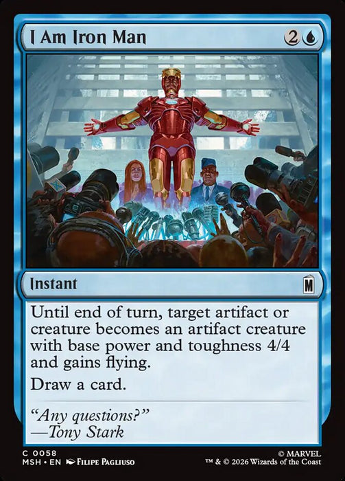 I Am Iron Man (Foil)