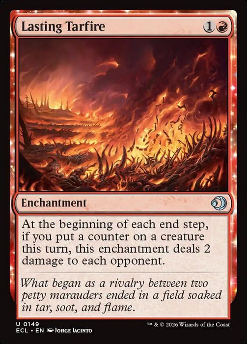 Lasting Tarfire - Enchantment (Foil)