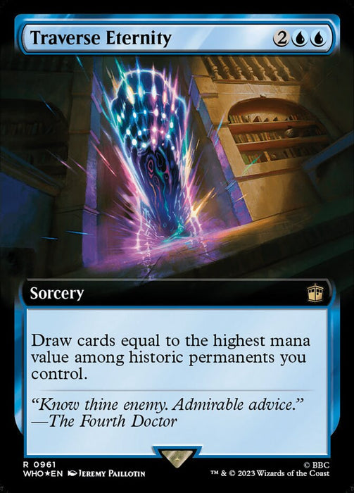 Traverse Eternity - Extended Art - Surge Foil (Foil)