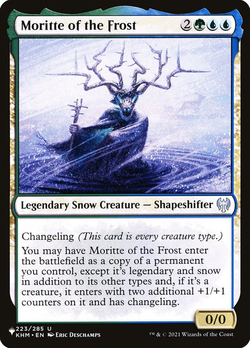 Moritte of the Frost - Legendary - Snow