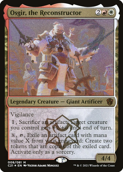 Osgir, the Reconstructor - Legendary - Etched (Foil)
