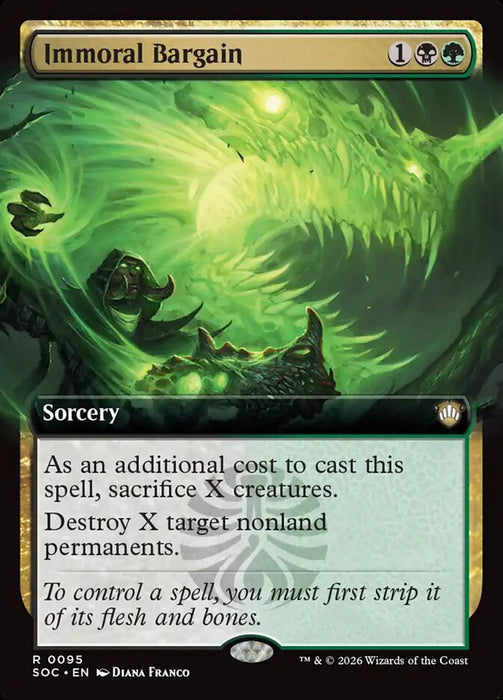 Immoral Bargain - Extended Art