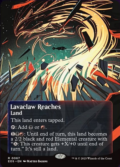 Lavaclaw Reaches - Borderless (Foil)