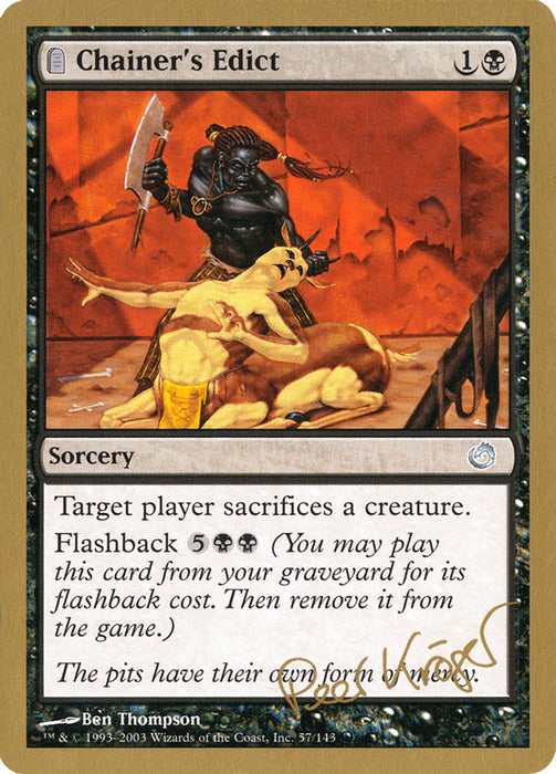 Chainer's Edict - Tombstone