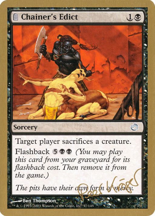 Chainer's Edict - Tombstone