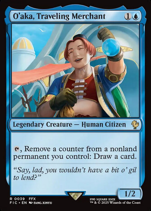 O'aka, Traveling Merchant - Legendary - Surge Foil