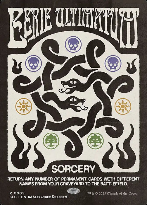 Eerie Ultimatum - Borderless - Full Art