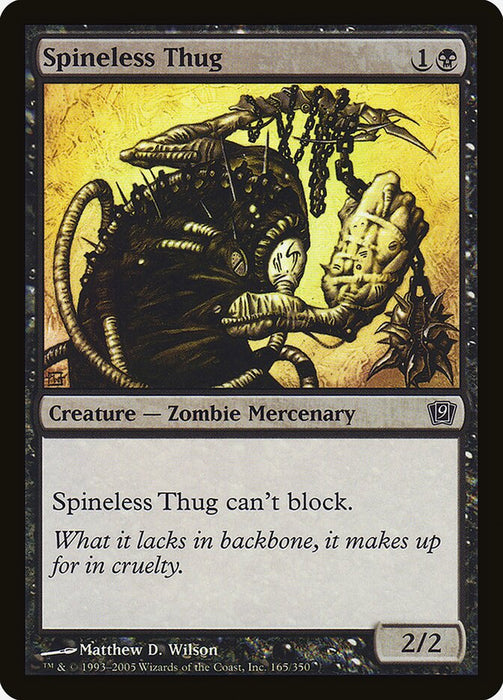 Spineless Thug (Foil)