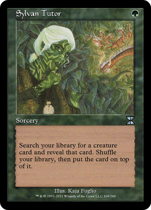Sylvan Tutor - Retro Frame (Foil)