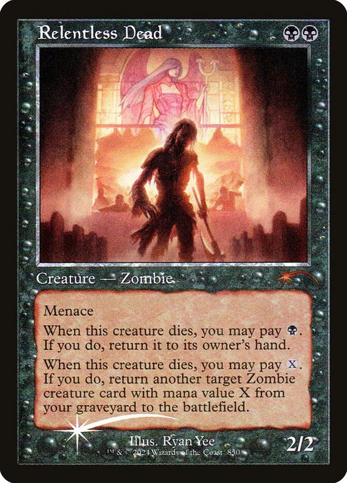 Relentless Dead - Retro Frame (Foil)